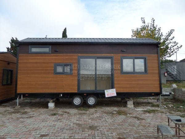 TINY HOUSE-7 AY SENETLİ TAKSİT- İMALATTAN DİREK SATIŞ-LOFT KATLI