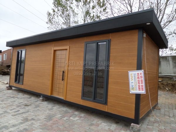 2 ODALI 24M2 BETOPAN KAPLAMA BAĞ EVİ-İMALATTAN- 5 AY SENET İLE