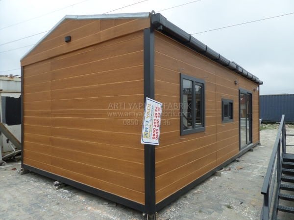 4x8 İKİ ODALI 32M2, BETOPAN KAPLAMA, İMALATTAN, 7 AY SENETLİ