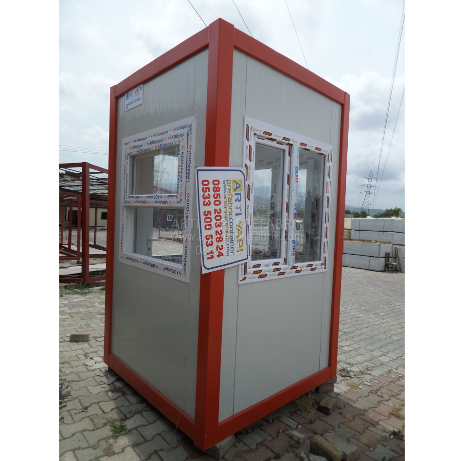 150X150 İMALATÇIDAN SAĞLAM GÜVENLİK KABİNLERİ, KARTA 3 TAKSİTLE