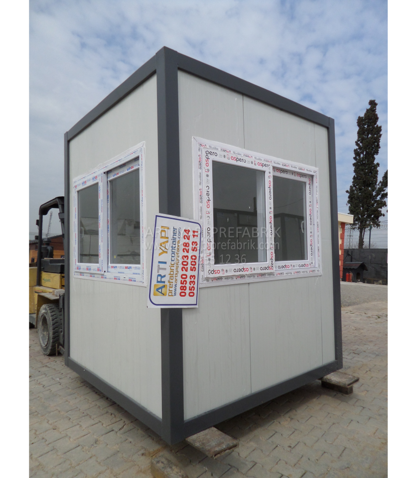 210X210 İMALATÇIDAN SAĞLAM GÜVENLİK KABİNLERİ, KARTA 3 TAKSİTLE