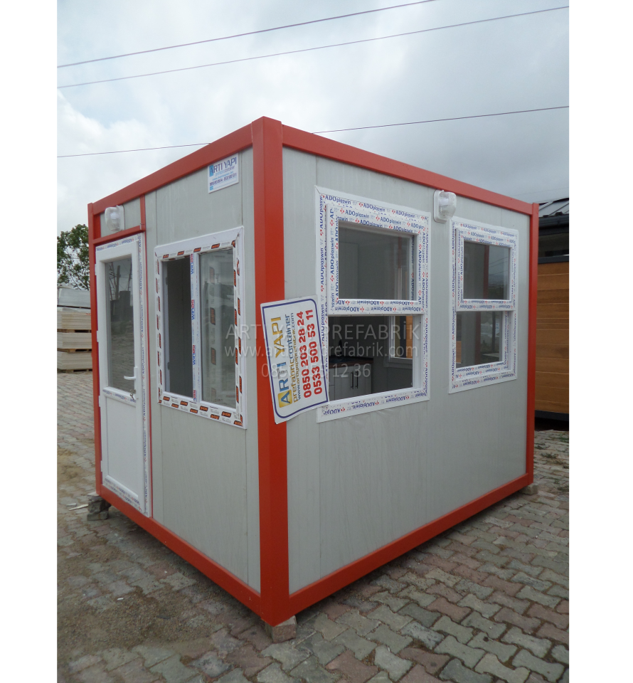 250X300 İMALATÇIDAN SAĞLAM GÜVENLİK KABİNLERİ, KARTA 5 TAKSİTLE