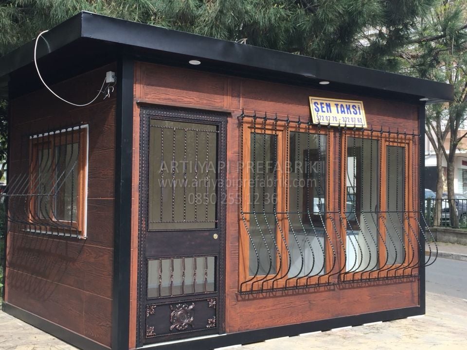 300 x 400 YÜKSEK İZOLASYON, TAKSİ DURAĞI, BÜFE, KABİN - TAKSİTLE