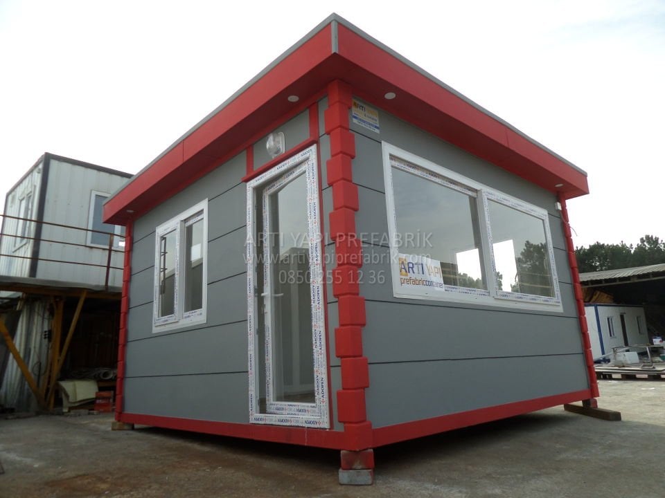 300 x 500 İZOLASYONLU TAKSİ DURAĞI, OFİS VE BÜFELER, 5 TAKSİTLE