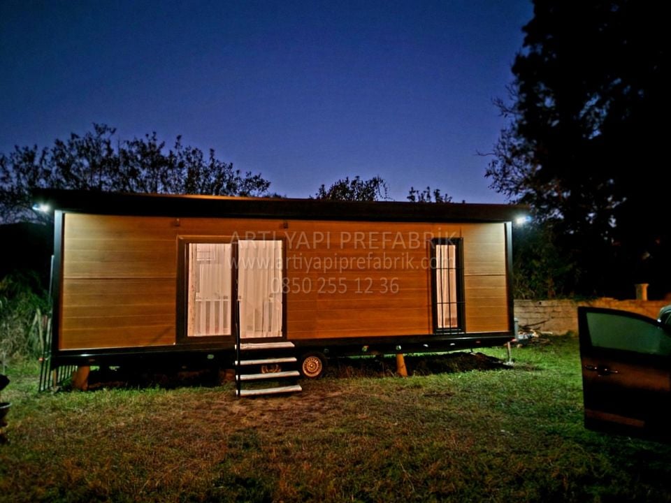 TINY HOUSE - O2 PLAKALI RUHSATLI -TAKSİTLİ-İMALATTAN DİREK SATIŞ