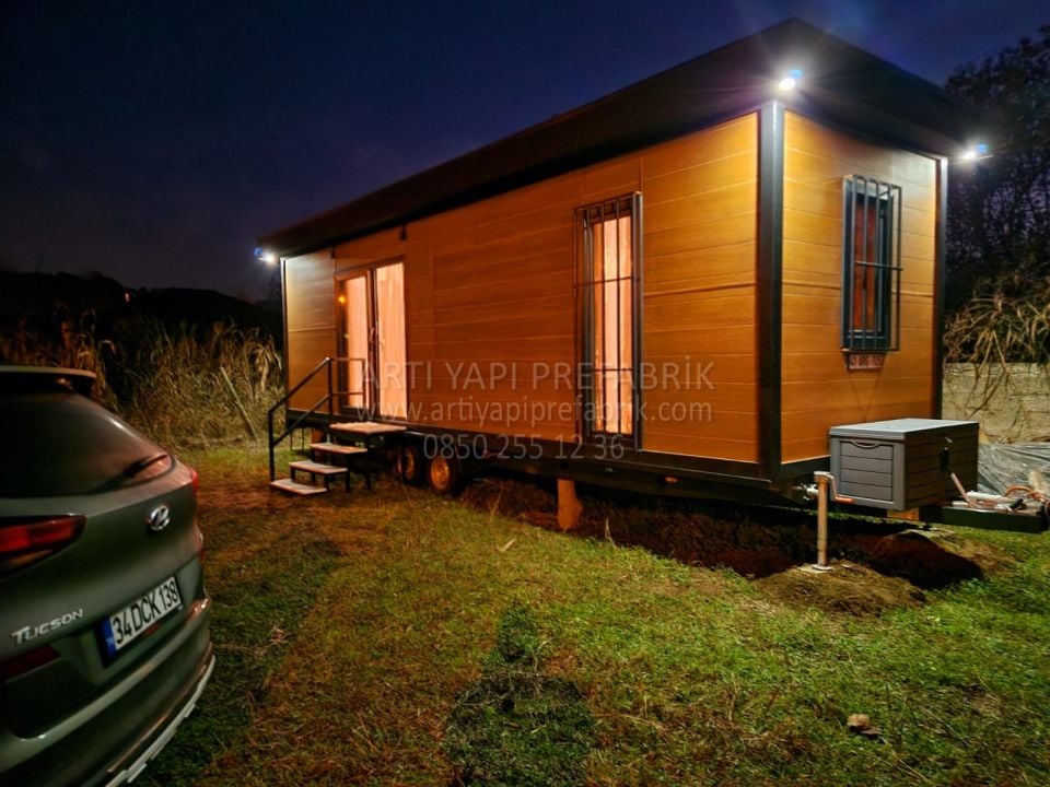 TINY HOUSE - O2 PLAKALI RUHSATLI -TAKSİTLİ-İMALATTAN DİREK SATIŞ