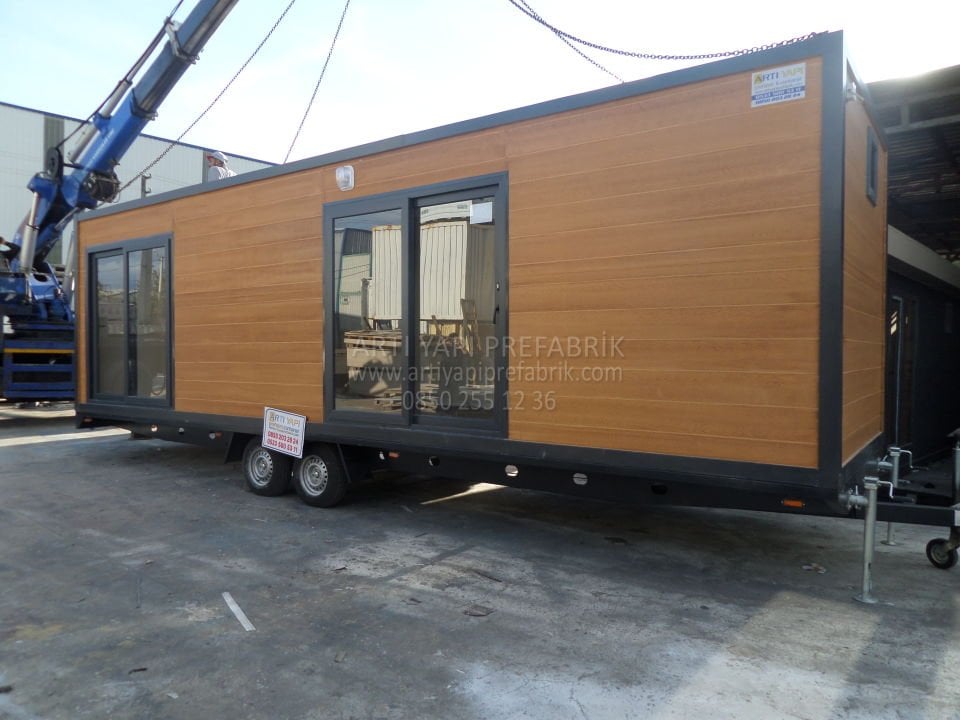 22.5m2 TINY HOUSE - O2 PLAKALI RUHSATLI -TAKSİTLİ-İMALATTAN DİREK SATIŞ