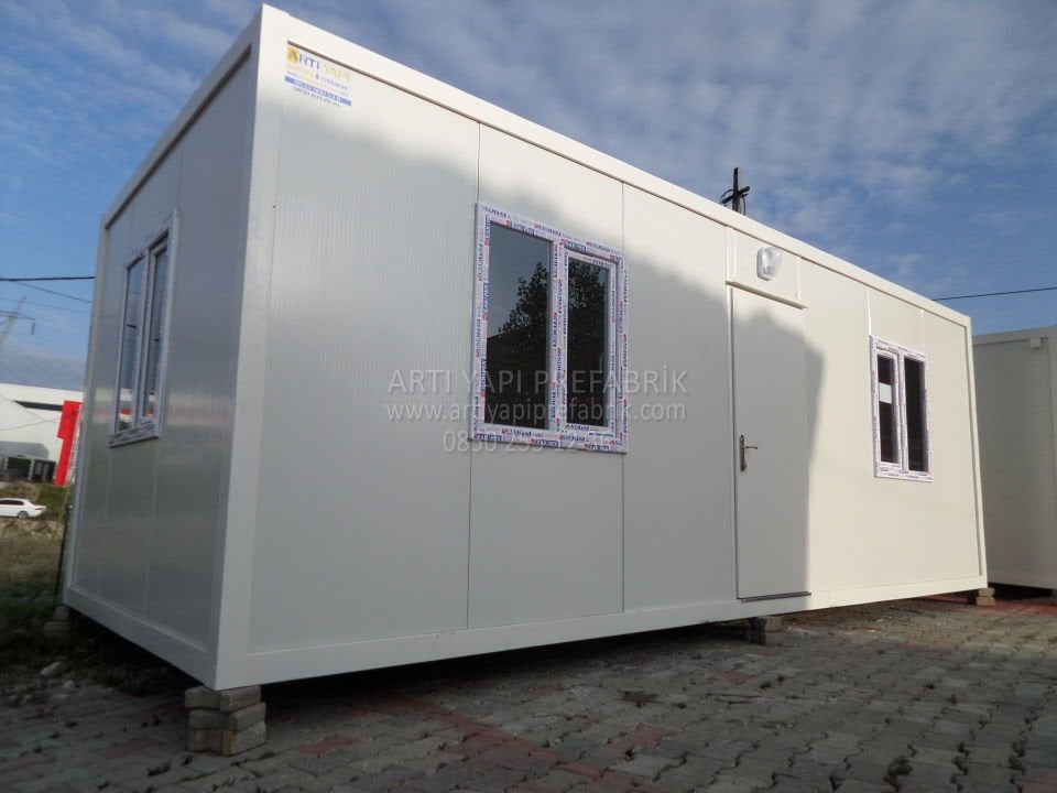 ART119 300x700 21m2 İKİ ODALI SANDVİÇ PANEL KONTEYNER