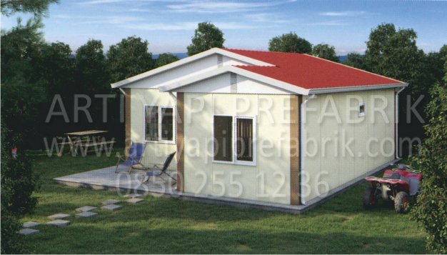 49m2 PREFABRİK EV MODEL NO : ARTP102