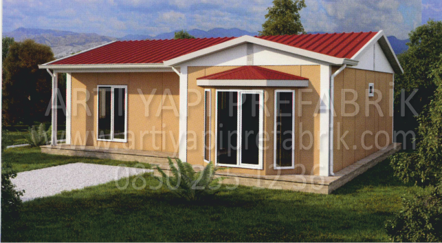 81m2 PREFABRİK EV MODEL NO : ARTP115