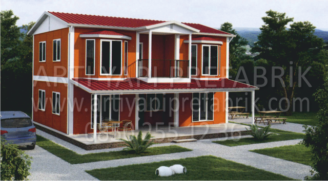 169m2 PREFABRİK EV MODEL NO : ARTP215